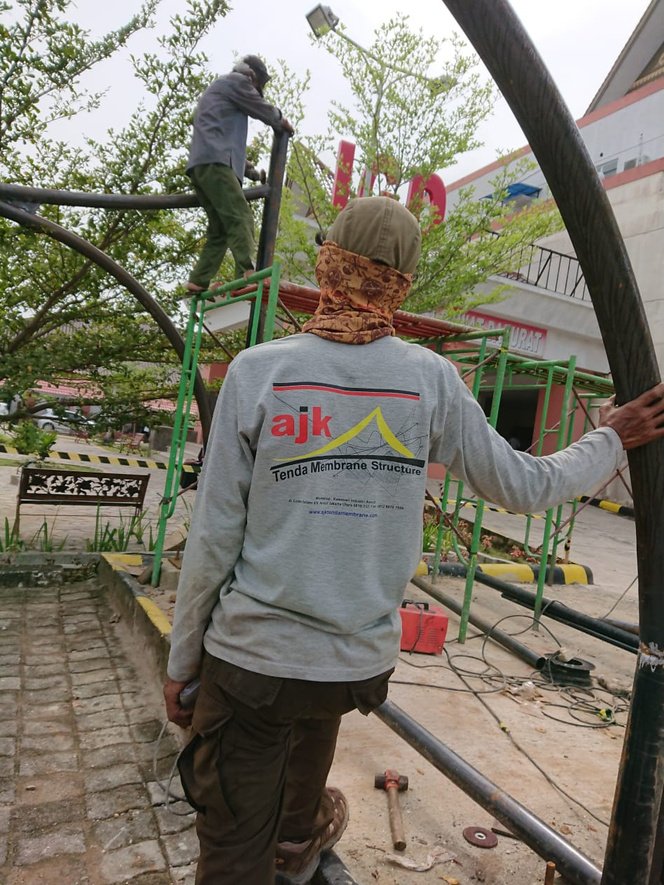 Carport Tent – Komplek Hang Tuah Jakarta