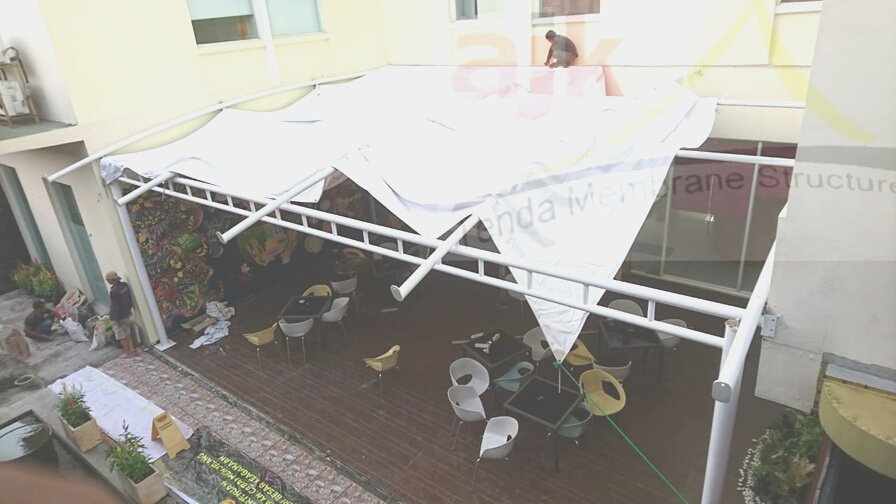 Smoking Area – Hotel Ibis Yogyakarta