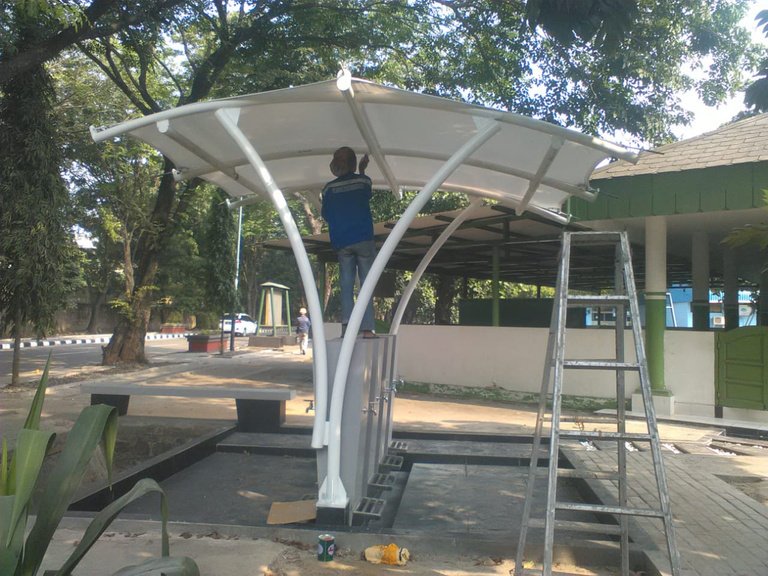 Tempat Wudhu – Masjid Krakatau Steel